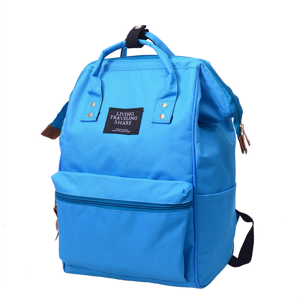 Double Shoulder Bag Zipper Bag